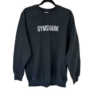 Gymshark Black Pullover Sweatshirt Sz Medium